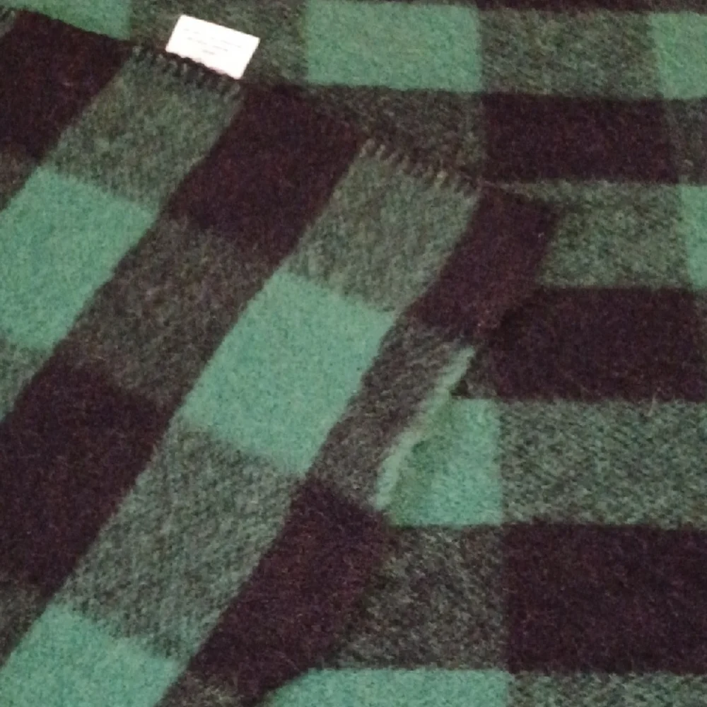 Northwestern Woolen mills cozy green